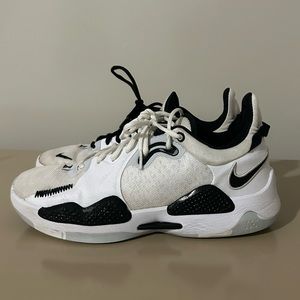 White and Black Nike Paul George 5